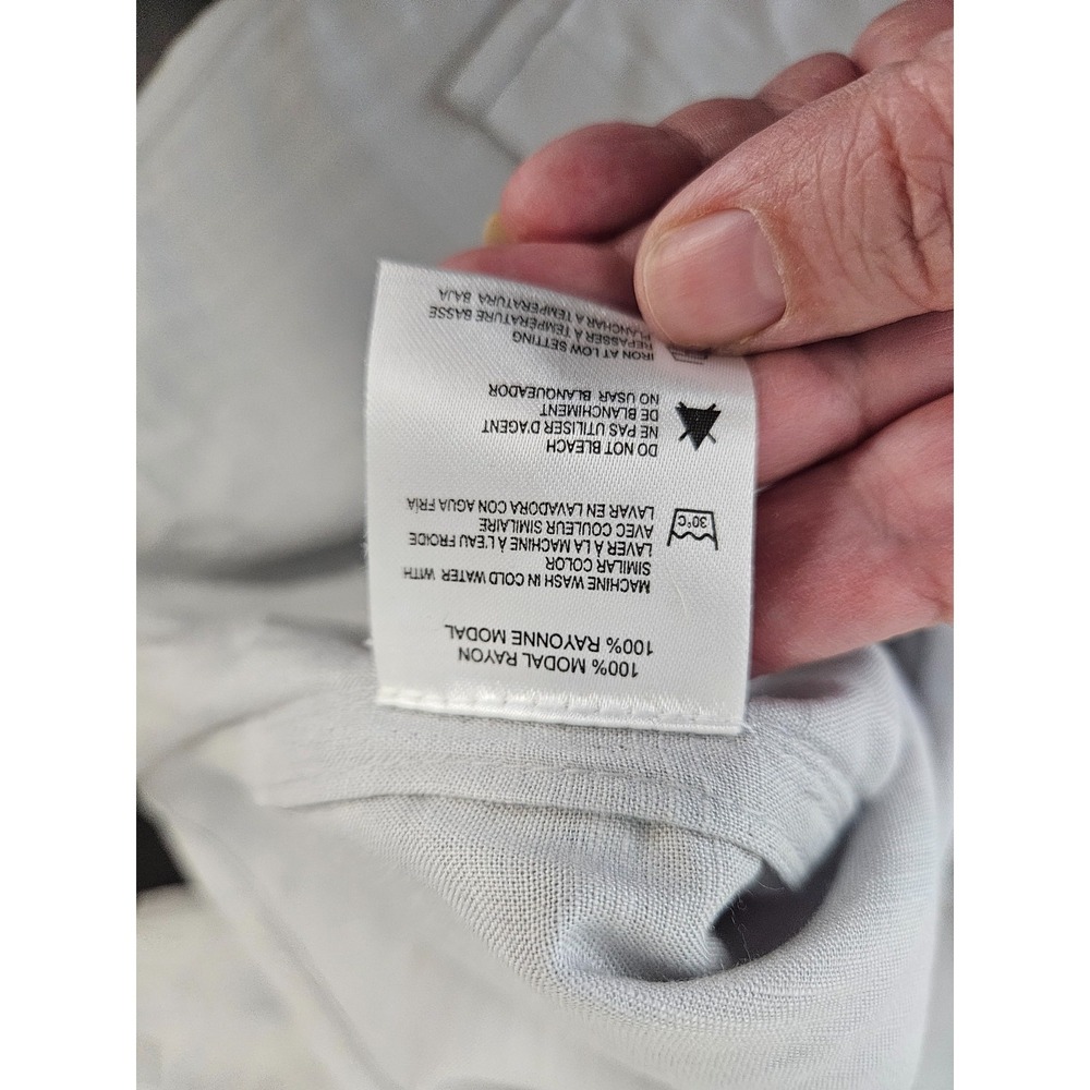 Report Collection M NWT Short Sleeve Button Down Sustainable Modal‎ Shirt - Picture 5 of 9